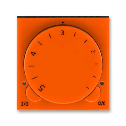 termostat univerzální otočný LEVIT 3292H-A10101 66 oranžová/kouř.černá